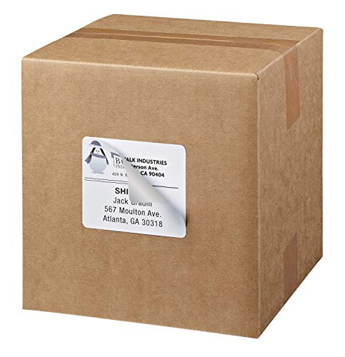 Avery Shipping Labels with TrueBlock, Laser/Inkjet Printers, 3-1/3"x4", White, Box of 60 (15264) - Image 7