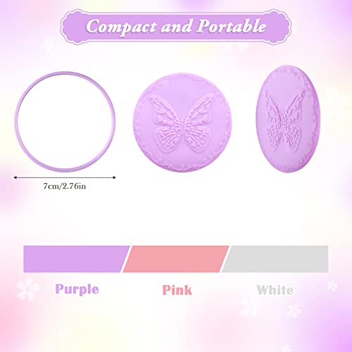 50 Pcs 24 Styles Random Pocket Mini Mirror Bulk Portable Round Glass Mirrors Makeup Purse Small Mirror Colorful Compact Mirrors Personal Pocket Makeup Mirrors For Women Girls Travel Daily Use Assorted #TOP1