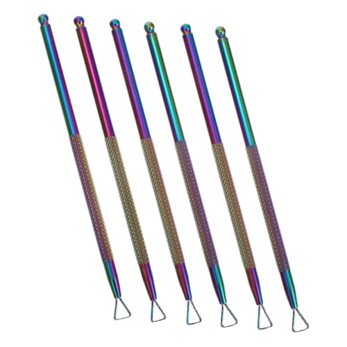 ARTSEWPLY 6�L���[�e�B�N���v�b�V���[ �l�C���h�b�e�B���O�c�[�� �X�e�����X�X�`�[���� �}�j�L���A�s�[���[ �l�C���X�N���[�p�[ �ȈՃl�C���N���[�i�[ �Ɨp �T�����p