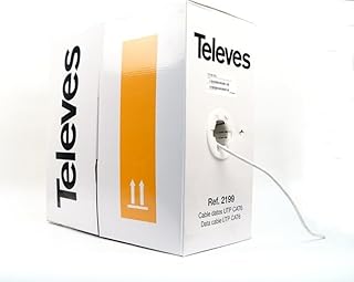 كيبل كات 6 يو تي بي بطول 100 متر من تيليفيك