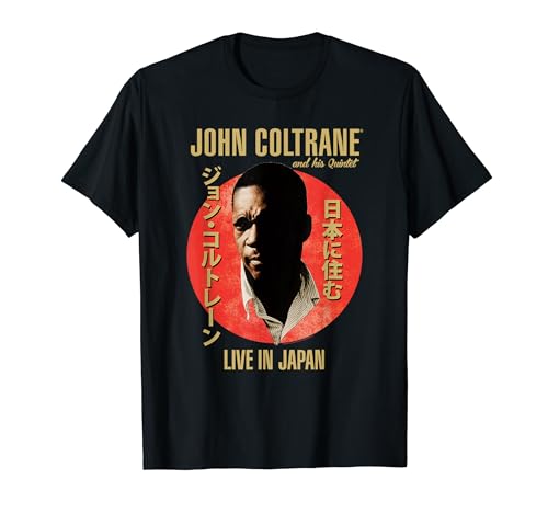 Photo de John Coltrane Live In Japan Portrait avec type de bronzage T-Shirt