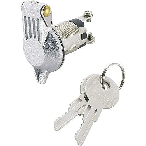 TRU COMPONENTS Schlüsselschalter 1588006 24V/DC 10A 1-polig