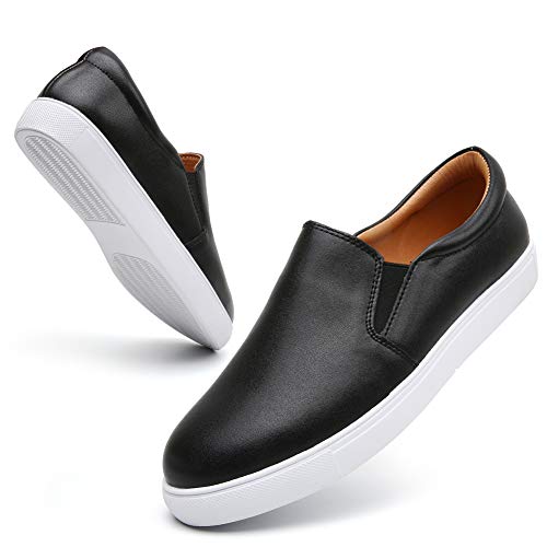 Image of VOCNTVY Loafers for Women Quilted Slip On Shoes Casual Fashion Sneakers