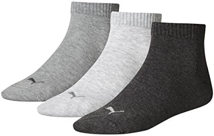 PUMA 3 Paar Sneaker Invisible Socken Gr. 35-49 Unisex für Damen Herren Füßlinge