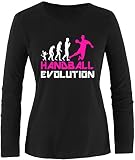 EZYshirt® Handball Evolution Damen Longsleeve