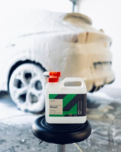 Image of CARPRO Reset - Intensive Car Wash Shampoo, High Foaming - 4 Liter (135oz) | Perfect for Ceramic Coating & Nanotechnology Based Sealants, pH-Neutral, Combine Strong Lubrication with Residue-Free Rinsing