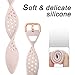 Abanen Watch Band for Garmin Vivoactive 5 / Venu 2 Plus/Venu Sq, 20mm Soft Silicone Sport Waterproof Quick Release Wristband Strap Compatible with Vivoactive 3,Vivomove Sport (Light Pink)