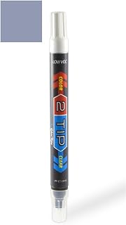 2Tip for Volkswagen Beetle Automotive Touch-up Paint - Denim Blue Clearcoat LP5F - Color-and-Clearcoat Package