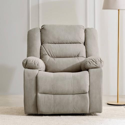 Image of Home Centre | Cairo NXT Fabric 1-Seater Electric Recliner | Recliner Sofa for Living Room | Beige | 2 Year Warranty
