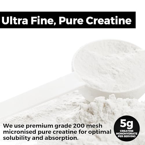 Nutripact Creatine Monohydrate Powder | For Muscle Growth, Performance & Recovery - Unflavoured Creatine 5g | 100% Pure Micronised Creatine Powder | Supports Strength Performance | 100 Servings | 500g - Image 2
