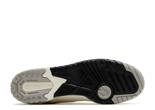 New Balance 550 Men's Sneaker, Sea Salt/Concrete/Black, Size 64