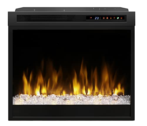Dimplex Multi-Fire Xhd 28 Inch Plug-In Electric Firebox With Acrylic Ember Media Bed - Black, Xhd28G #TOP1
