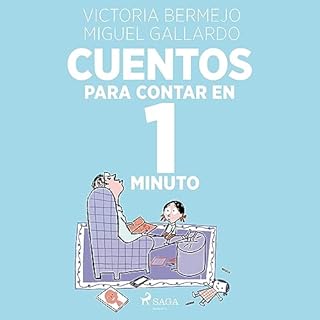 Diseño de la portada del título Cuentos para contar en un minuto