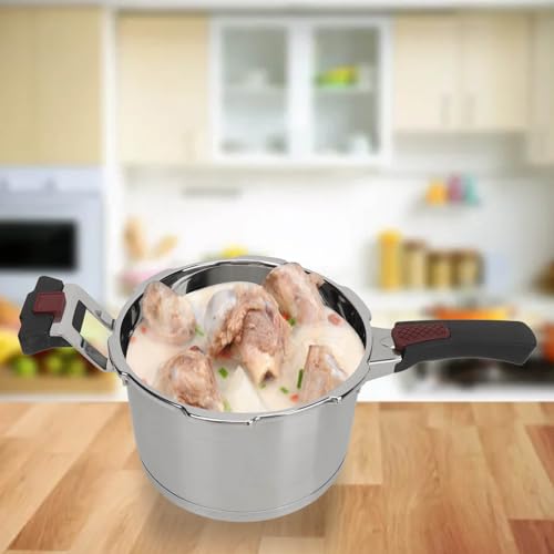 Olla a presión de acero inoxidable 5L miniatura 4