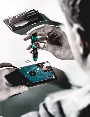Wera KK 10 Compact Bitholder and Bit Set, 10-Piece