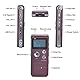 Digitales Diktiergerät,COVVY 8GB Audio Aufnahmegerät,Digitaler Voice Recorder mit Spracherkennung für Interview,Vorlesung,Unterricht,Meeting und Vorträge