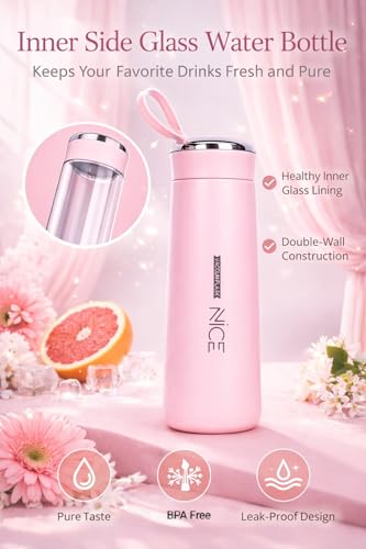 Image of Yadava Birthday Gift Set | Combo Set for Girlfriend for Wife | Includes Jewelry Set Golden Rose Love Bottle Keychain Cards and Water Bottle |