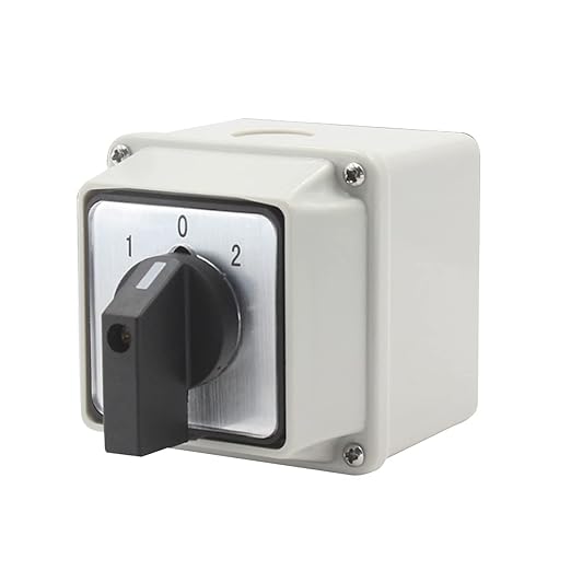 1 interrupteur rotatif LW2620/1 à double interrupteur rotatif à came 3