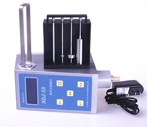 Viscosímetro rotativo NDJ-5S Digital Rotational Viscosity Meter Viscometer rotary visometer 100V-240V?1~1,000,000mPa.s Accuracy:+-1.0% reliable quality