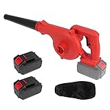 Leaf Blower Cordless with Battery and Charger-21V 2.0AH Electric Handheld 2 in 1 Sweeper/Vacuum for...