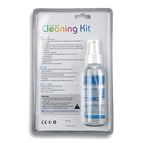 Image of AmScope - Microscope Maintenance Kit for Professional Lab Use - Immersion Oil and Cleaning Package with Lens Cleaning Wipes - MLAB-CLS-CKI-Kim