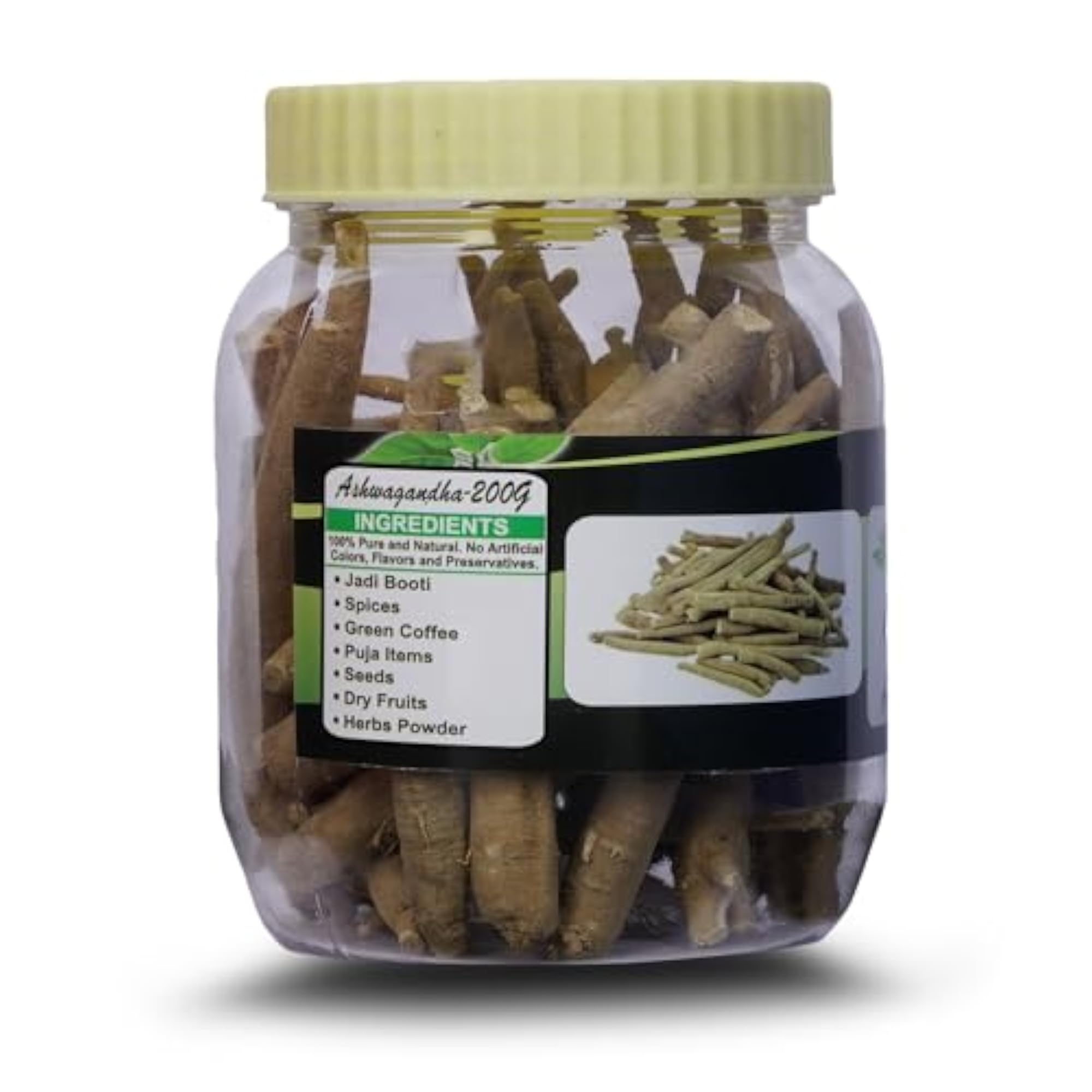 Ashwagandha Herbal Supplement, 200gm Pack