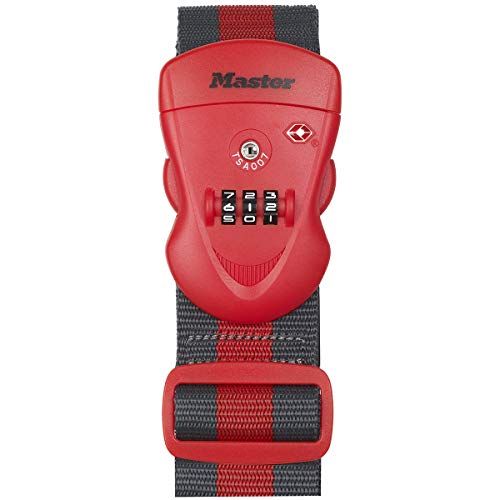 Master Lock Sangle 4702EURDRED 22 cm (Rouge)