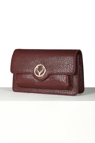 Image of Allen Solly Womens Textured Structured Sling Bag