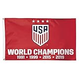 USA Women's Soccer Team | 4 Star Licensed Flag 2020 | 5 x 3 ft