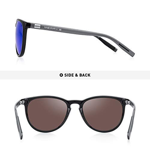 Image of MERRY'S Unisex Polarized Aluminum Sunglasses Vintage Sun Glasses For Men /Women S8286