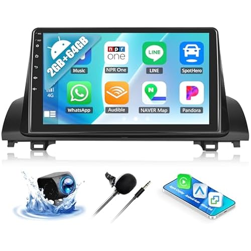 SIXWIN Android Car Stereo for Honda Accord 10th 2018-2022 with Wireless CarPlay Android Auto Mirror Link 2G+64G 10.1 Inch Touchscreen Bluetooth GPS Navigation WiFi FM Backup Camera MIC