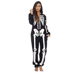 Simply Love Skeleton Onesie Hallowe...