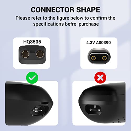 Hq8505 Norelco Charger Cord Fit For Philips Norelco Hq8505 7000 5000 3000 Series Mg5750 Mg7790 Electric Shaver Beard Trimmer Adapter Power Supply Charging Cord 15V Ac Adapter Power Supply Cord #TOP1