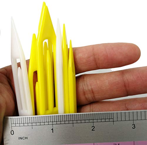 手編み網針 ネット修理針 釣りウエブネット ニードルシャトル プラスチック アバリ 漁網修理 8本セット 1# 2# 3# 4# 5# 6# 7# 7+# 5枚目