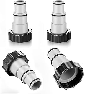 Type A Hose Adapters,4Pcs 1.25" to 1.5"Pool Hose Adapter Hose Conversion Adapter Type A Pool Replaces Hose Adapter,Type A Pool Accessory,Hose Conversion Adapter A Kit,Pool Replacement Hose Adapter Kit