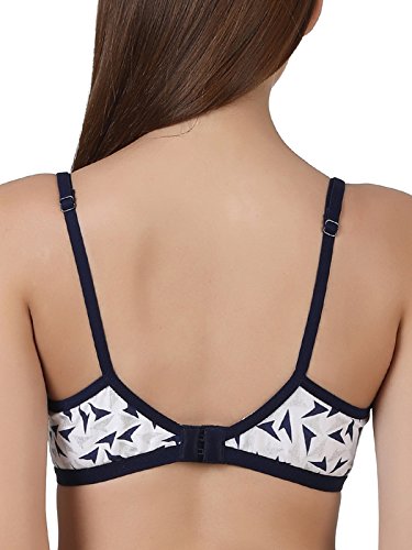 Image of Clovia Women's Cotton Non-Padded Non-Wired Printed Full Cup Bra