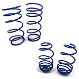 Manzo Sport Performance Lowering Spring Coil Kit (Blue, 2' Drop) (LSVS-0006)