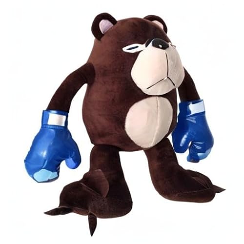 Lixinya LIXIN-1 Anime Bear Stuffed Animal Brown Bear Plush Cartoon Figure thumb #3