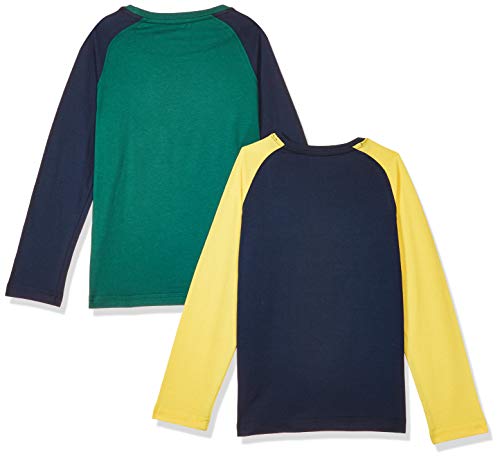 Image of Amazon Brand - Jam & Honey Boy's Regular Fit T-Shirt (Pack of 2)