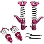 Godspeed MSS0131-A MonoSS Coilover Lowering Kit, Fully Adjustable, Ride Height, Spring Tension And 16 Click Damping, compatible with Honda Civic (EM2) 2001-05