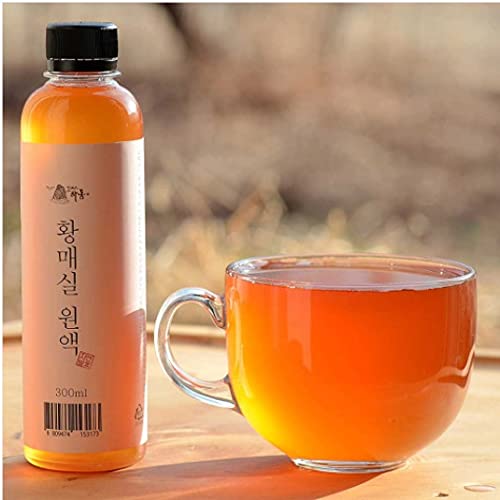 ZEESOON Korean All Purpose Pure Plum Extract Syrup Hwang Maesil for Drinking Tea, Cooking Maesil (300ml 10.14 fl.oz)