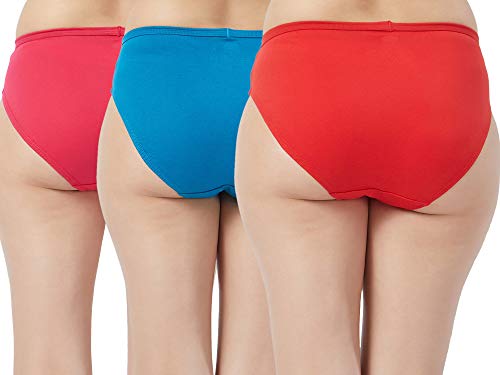 Image of Fruit of the Loom Women's Bikini(Colors and Prints May Vary) (Pack of 3)