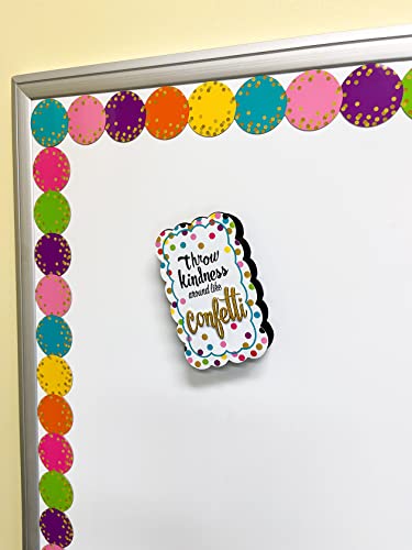 Image of Teacher Created Resources Whiteboard Eraser Confetti Magnetic Whiteboard Eraser (TCR77392)
