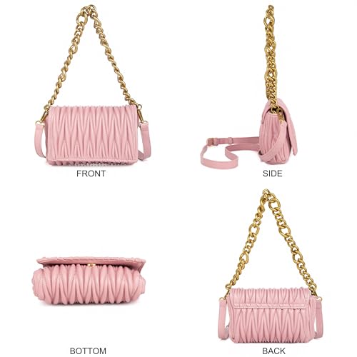Image of Small Purses for Women Summer Crossbody Bag Quilted Evening Clutch Handbags