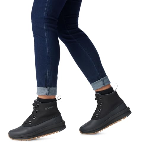 Columbia Moritza Shield wasserdichte Schneestiefel für Damen, Schwarz (Black x Graphite), 43 EU