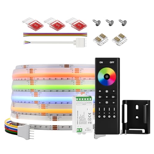 Tira LED IP66 RGBCCT 5 m 840 LED/m Kit Control RF miniatura 1