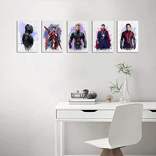 Marvel Poster Superhero Wall Art Aveng Buy Online In Faroe Islands At Desertcart