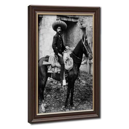 Toile Emiliano Zapata à cheval pour sublimer votre décoration de bureau