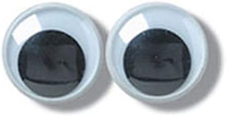 Impex Toy Stick On Wobbly Craft Eyes Black & White - per pack of 100