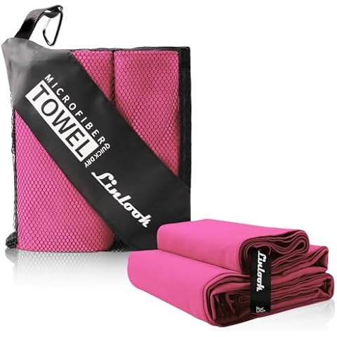 Linlook Microfibre Towel Set for Sports Cover